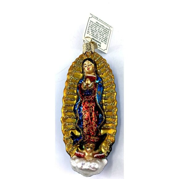 Old World Christmas Our Lady Of Guadalupe Christmas Ornament 5.5" - Picture 1 of 7